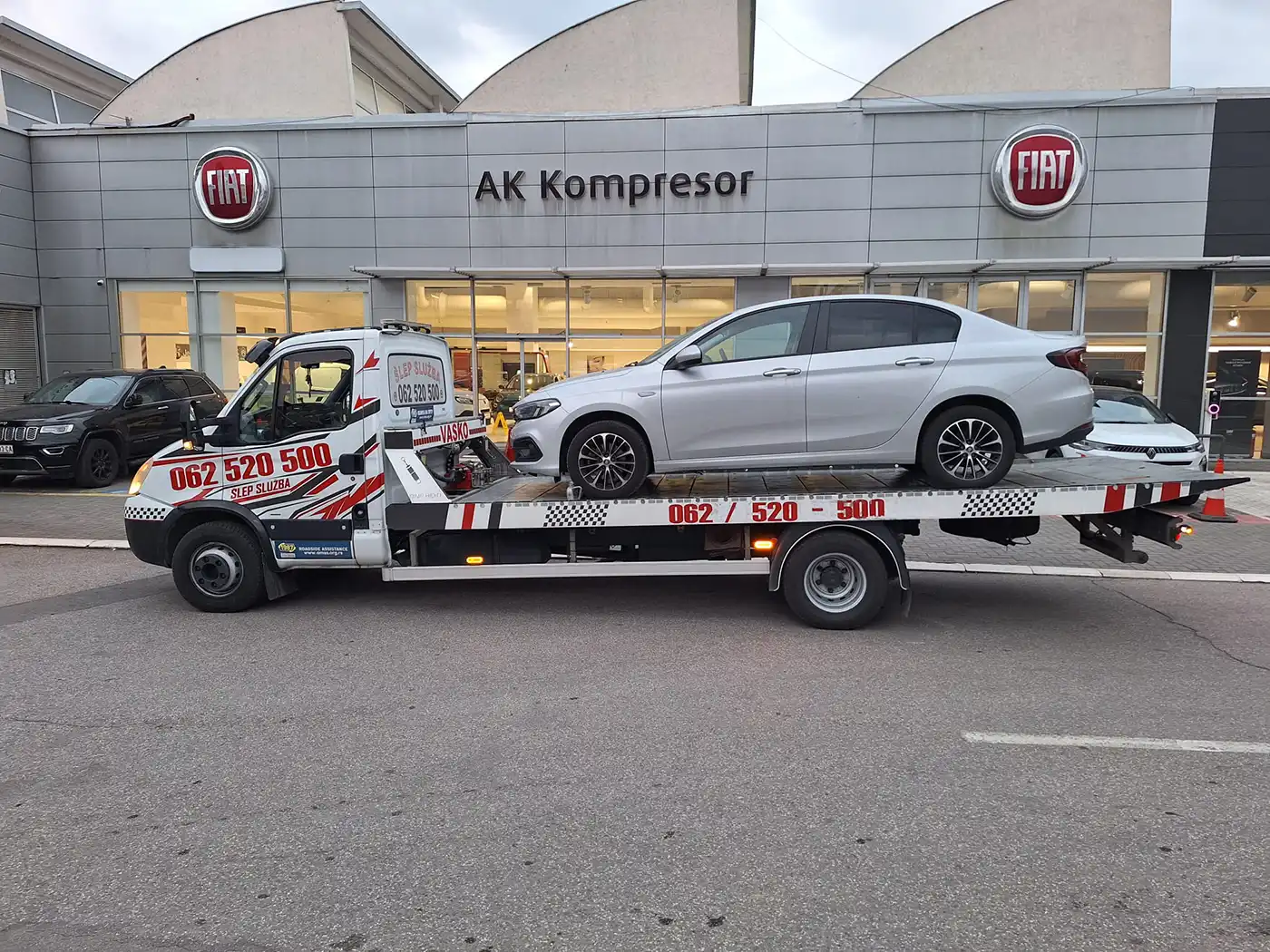 Šlep služba dostupna 24 časa dnevno